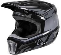 Leatt 2.5 V26 Casco de motocross, negro/gris, Talla XL (61/62)