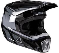 Leatt 2.5 V26, casco de motocross XL female Negro/Gris