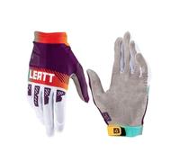 Leatt 2.5 X-Flow Contrast Guantes de Motocross (White/Purple,2XL)