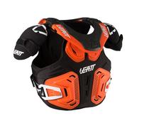Leatt 2024 Fusion 2.0 Protección Cuello Pecho Juvenil Naranja MX