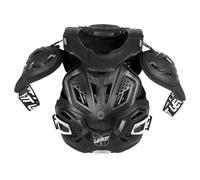 Leatt 2024 Fusion 3.0 Soporte De Chaleco Para Cuello Negro Motocross MX
