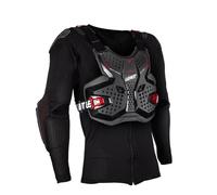 Leatt 2024 Protector Corporal 3.5 Juvenil Negro Rojo Motocross MX Quad