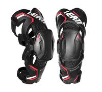 Leatt 2024 X-Frame Protectores De Rodilla Motocross MX Negro/Rojo