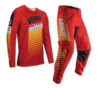 Leatt 2025 Juego Motocross Combo 3.5 Rojo MX Off Road Enduro Quad ATV