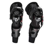 Leatt 2024 C-Frame Hybrid Protectores Rodilla Negro Motocross MX