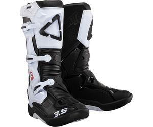 Leatt 3.5 2024 Botas de motocross, Negro/Blanco, Talla 45,5
