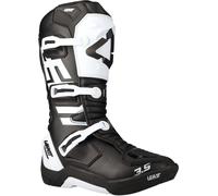 Leatt 3.5 Botas de motocross, Negro/Blanco, Talla 48