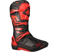 Leatt 3.5 Botas de motocross, negro/rojo, Talla 42