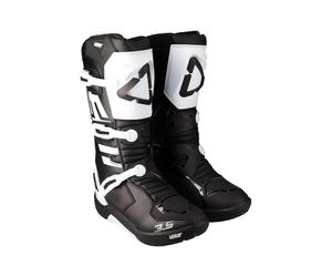 Leatt 3022060212 Bota 3.5 Jr, Us6/Uk5/Eu39/Cm 25, Negro/Blanco