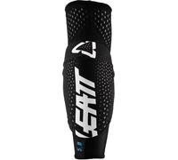 Leatt 3DF 5.0 Protectores de codo Roller de motocross para niños, negro-blanco, tamaño S M