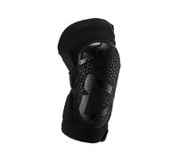 Leatt Rodilleras 3DF 5.0 Zip - Protector de rodilla motocross, negras, Talla L/XL
