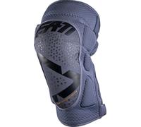 Leatt 3DF 5.0 Zip Protector de rodilla de motocross, azul oscuro, Talla S/M