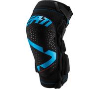 Leatt 3DF 5.0 Zip Protector de rodilla de motocross, Azul, Talla S/M