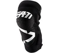 Leatt 3DF 5.0 Zip Protector de rodilla de motocross, Blanco, Talla XXL
