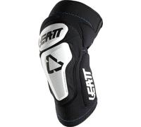Leatt 3DF 6.0, protectores de rodilla XXL male Negro/Blanco