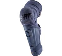 Leatt 3DF Hybrid EXT Motocross Rodilla/Espinillera, azul oscuro, Talla S/M