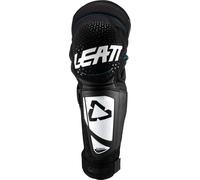 Leatt 3DF Hybrid EXT, protector de rodilla XXL male Blanco