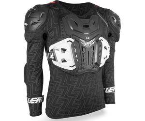 Leatt 4.5 Body Chaqueta Protector, negro/gris, Talla L/XL