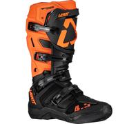 Leatt 4.5 Botas de Motocross, negro/naranja, Talla 13 (48)