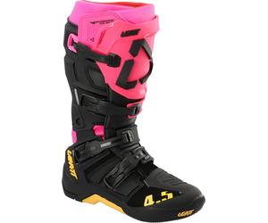 Leatt 4.5 Botas de Motocross, negro-rosa, tamaño 48 para Hombres