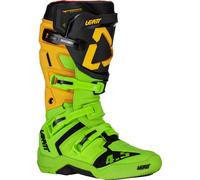 Leatt 4.5 Botas de Motocross, negro/verde/amarillo, Talla 11 (45,5)