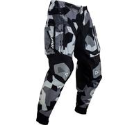 Leatt 4.5 Enduro Forge Pantalones de motocross, negro-gris-blanco, tamaño 2XL para Hombres