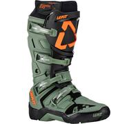 Leatt 4.5 HydraDri botas impermeables de motocross, negro-verde, tamaño 42 para Hombres