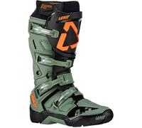 Leatt 4.5 HydraDri botas impermeables de motocross, negro-verde, tamaño 44 45