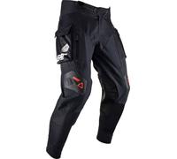 Leatt 4.5 HydraDri, pantalones textiles impermeables L male Negro