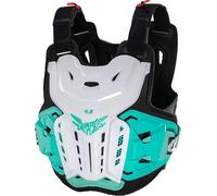 Leatt 4.5 Jacki Protector de pecho para mujer, turquesa/blanco/negro, Talla única
