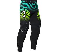 Leatt 4.5 Junior V26 Tiger, pantalones textiles juventud XL male Negro/Amarillo Neón/Turquía