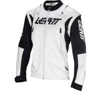 Leatt 4.5 Lite Chaqueta impermeable de motocross, negro-gris-rojo, tamaño XL para Hombres