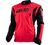 Leatt 4.5 Lite Chaqueta impermeable de motocross, negro/rojo, Talla S