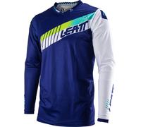 Leatt 4.5 Lite Classic Maillot de Motocross, Azul, Talla S