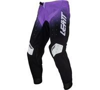 Leatt 4.5 Lite Gradient 2024 Pantalones de motocross, negro-lila, tamaño L para Hombres