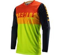 Leatt 4.5 Lite Maillot de Motocross, naranja/verde, Talla M