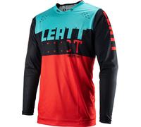 Leatt 4.5 Lite Maillot de Motocross, rojo/negro/azul, Talla S
