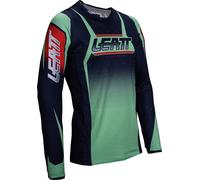 Leatt 4.5 Lite Venom 2025 Maillot de motocross, azul/verde/rojo, Talla L