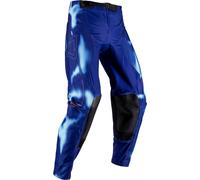 Leatt 4.5 V26, pantalones textiles mujer M female Azul Oscuro/Blanco