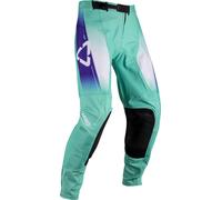 Leatt Moto 4.5 V26 Pantalones de motocross, verde-lila para Hombres