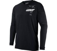 Leatt 4.5 Windblock Maillot de Motocross, negro, tamaño L para Hombres