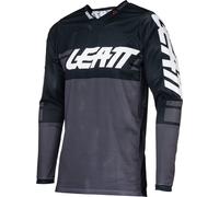 Leatt 4.5 X-Flow 2024 Maillot de motocross, Gris oscuro/negro, Talla S