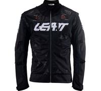 Leatt Chaqueta de enduro 4.5 X-Flow ligera y ultra-ventilada Negro/Blanco L