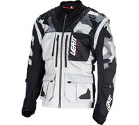 Leatt 5.5 Enduro Forge 2024 Chaqueta de motocross, negro-gris-blanco, tamaño 2XL para Hombres