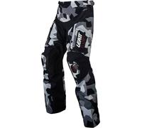 Leatt 5.5 Enduro Forge 2024 Pantalones de motocross, negro-gris-blanco, tamaño XL