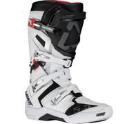 Leatt 5.5 FlexLock Botas de motocross, Negro/Blanco, Talla 43