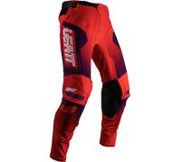 Leatt 5.5 I.K.S 2025 Pantalones de motocross, rojo-lila, tamaño L para Hombres