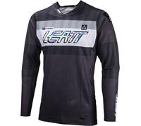 Leatt 5.5 Ultraweld 2024 Maillot de motocross, Negro/Gris/Blanco, Talla S