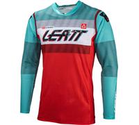 Leatt 5.5 Ultraweld 2024 Maillot de motocross, rojo/azul/verde, Talla S