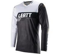 Leatt 5.5 Ultraweld Contrast Maillot de Motocross, gris-blanco, tamaño M para Hombres